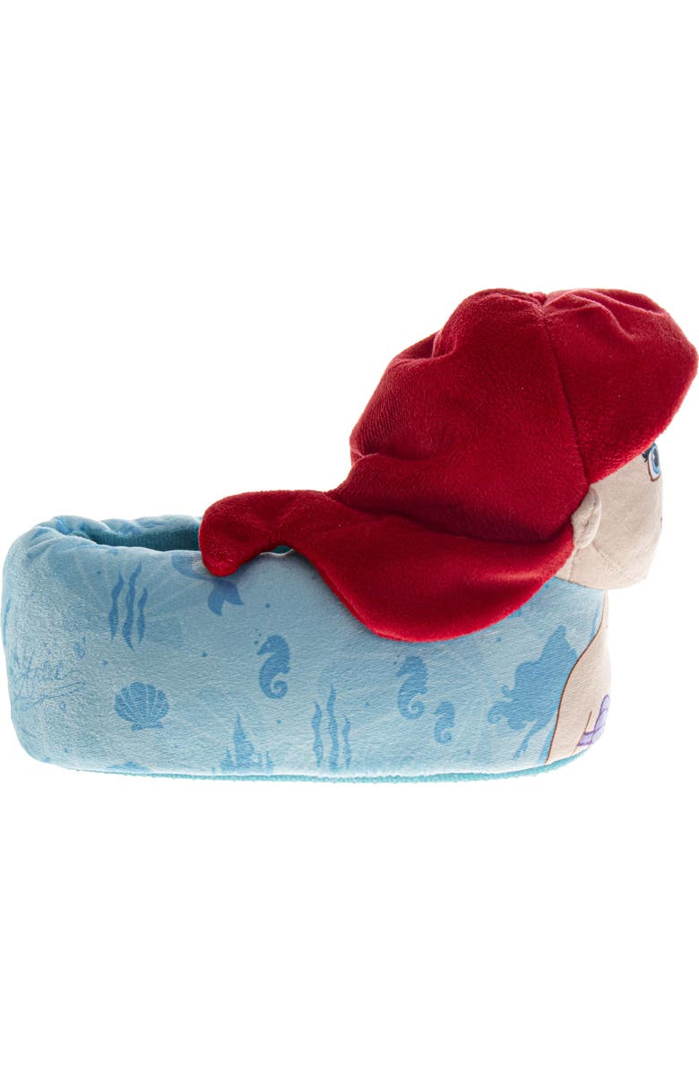 Disney Little Mermaid Girls Slippers, Alternate, color, Blue