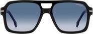 Carrera Eyewear 56mm Gradient Square Sunglasses