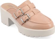 Journee Collection Brydie Platform Mule