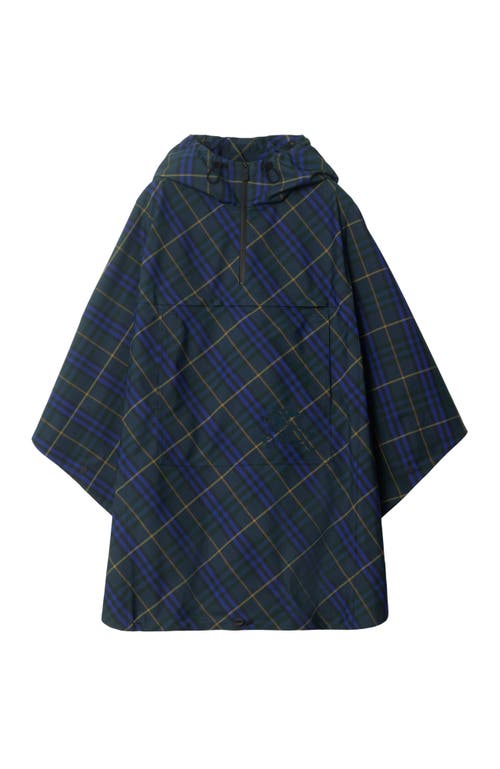 BURBERRY BURBERRY PACKAWAY CHECK TWILL CAPE