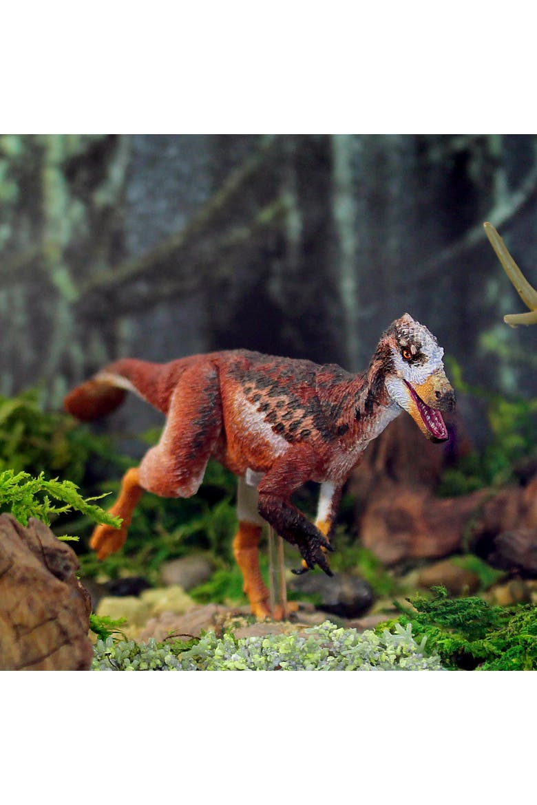 Eotyrannus Lengi 1/18th Scale Dinosaur Action Figure, Alternate, color, Multicolored