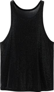 MANGO x Kaia Gerber Crystal Embellished Tank