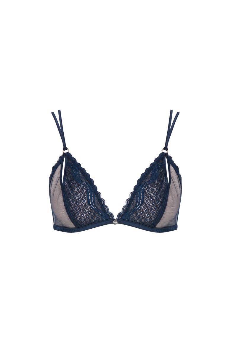 Neima Lace Bra, Main, color, Navy