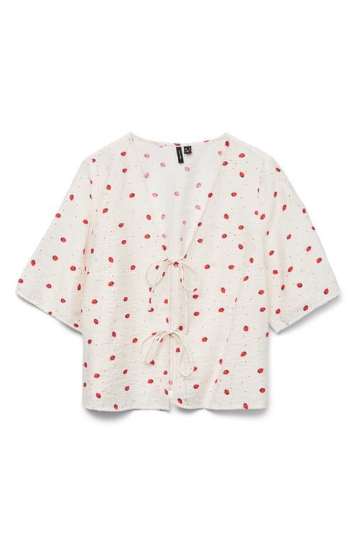 Vero Moda Tie Front Top