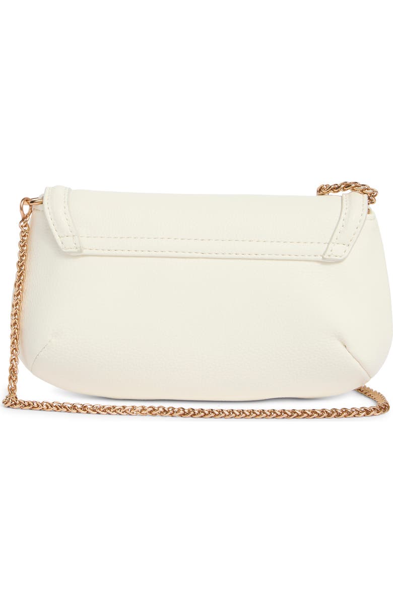 Sam Edelman Jasmine Small Flap Shoulder Bag, Alternate, color, Milky White