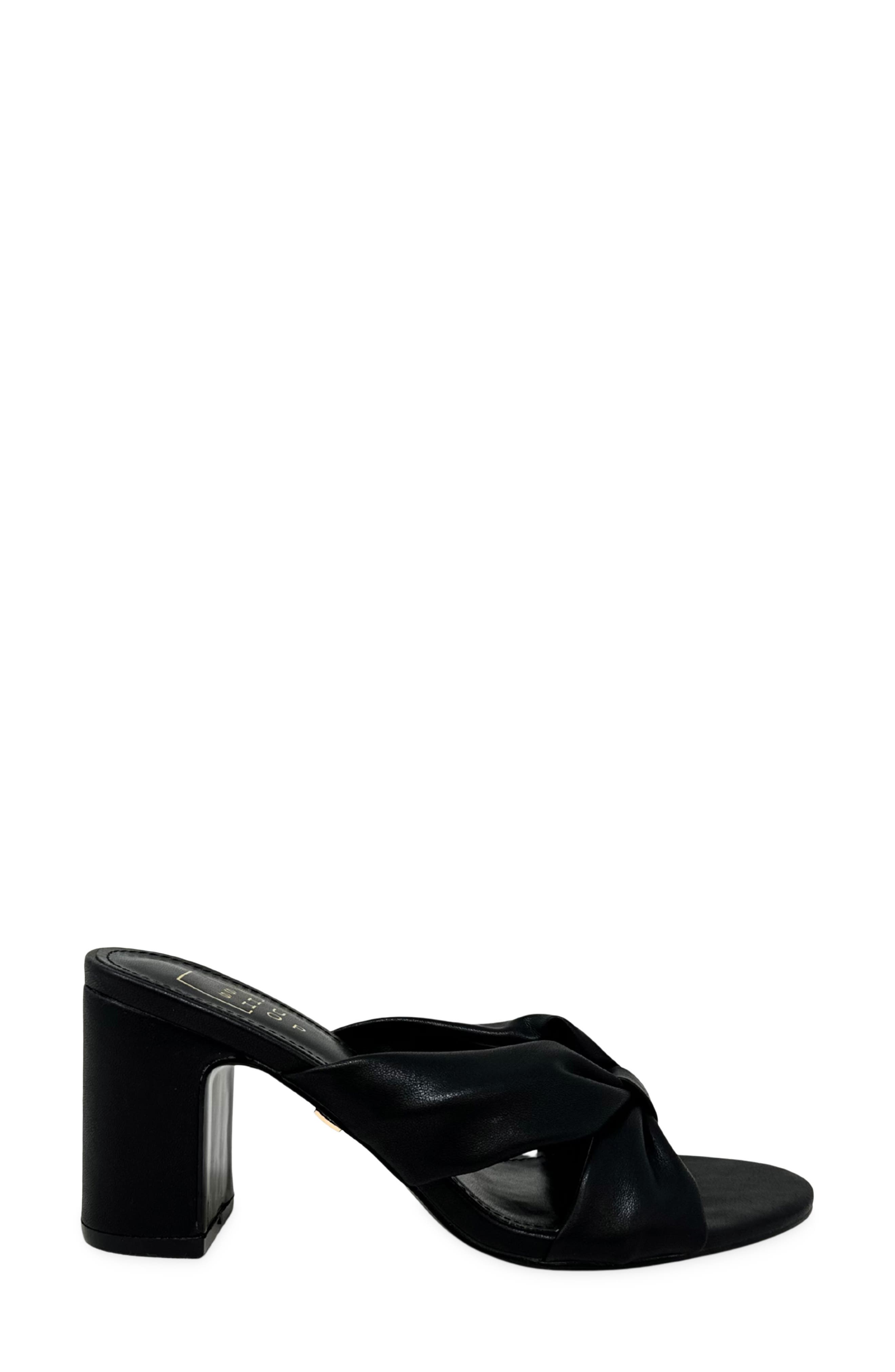 SHUSHOP Felicity Sandal, Alternate, color, Black