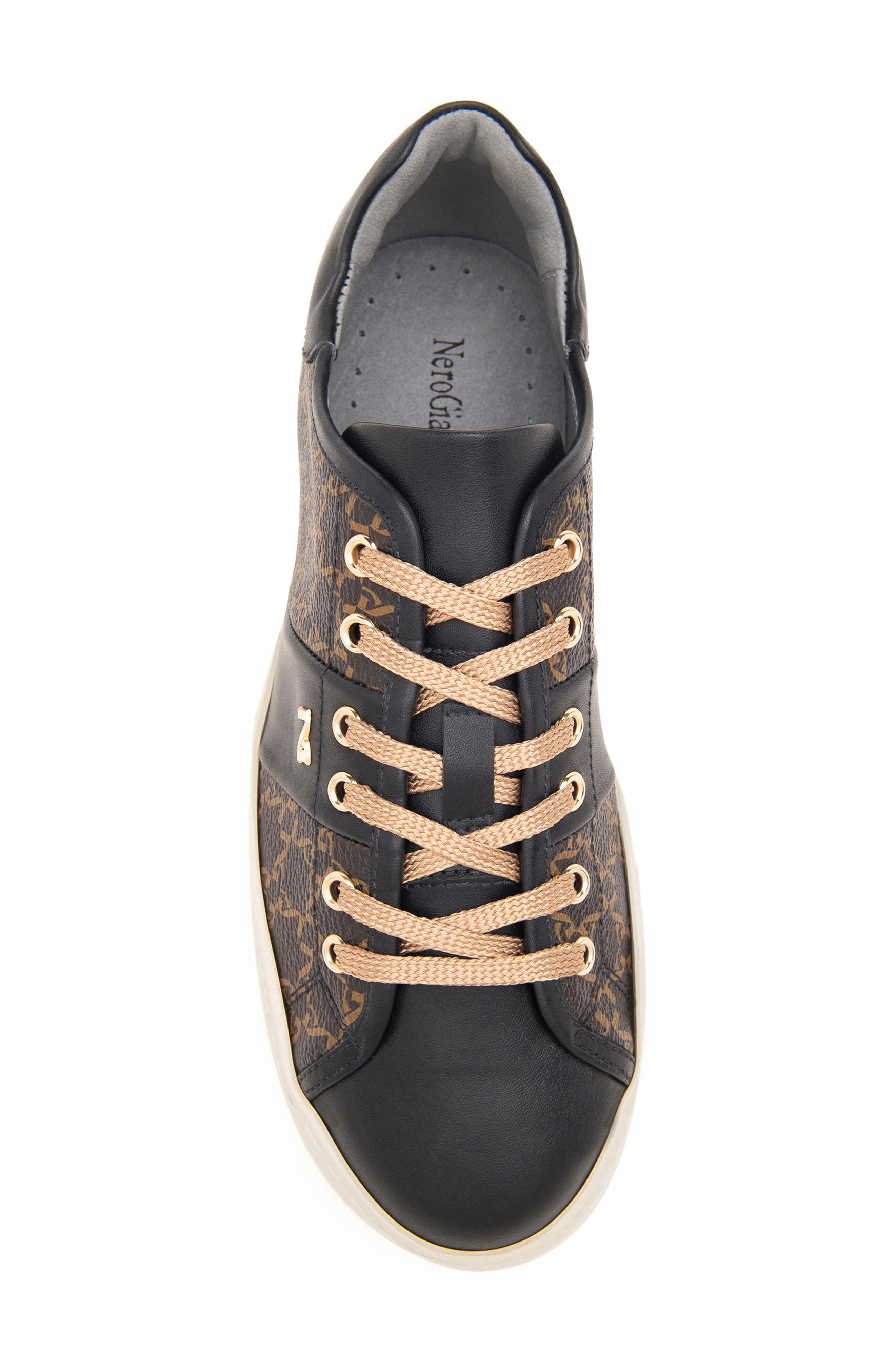 Logo Skater Platform Sneaker, Alternate, color, BLACK