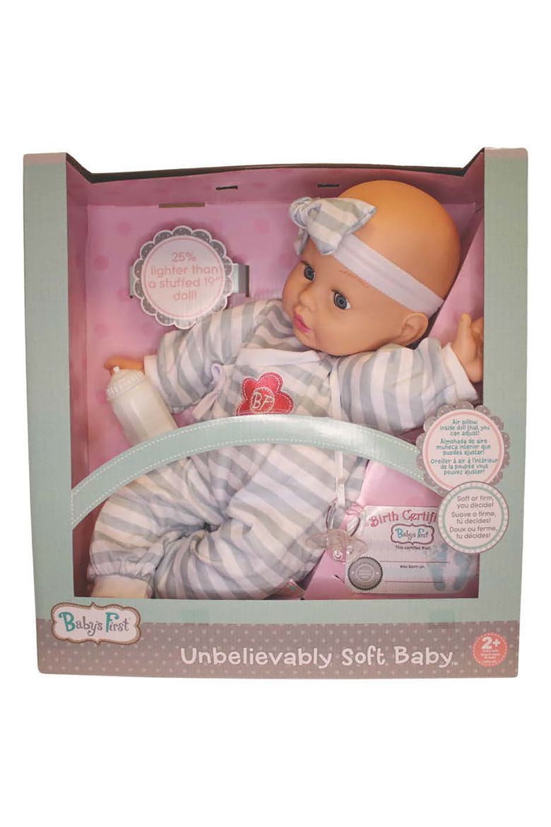 19" Soft Baby Doll, Alternate, color, Multicolored
