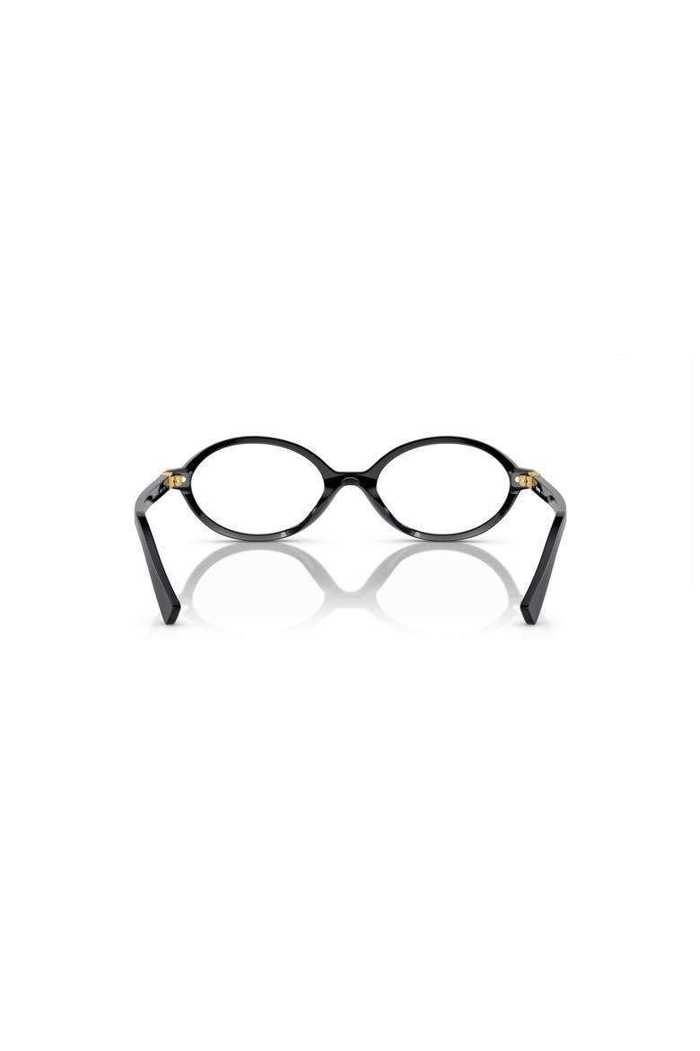 50mm Oval optical glasses, Alternate, color, Black