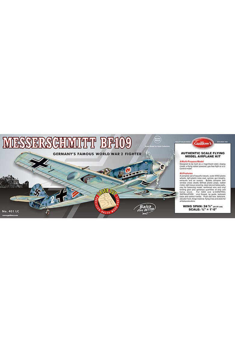 Messerschmitt Laser Cut Model Kit, Alternate, color, Multicolored