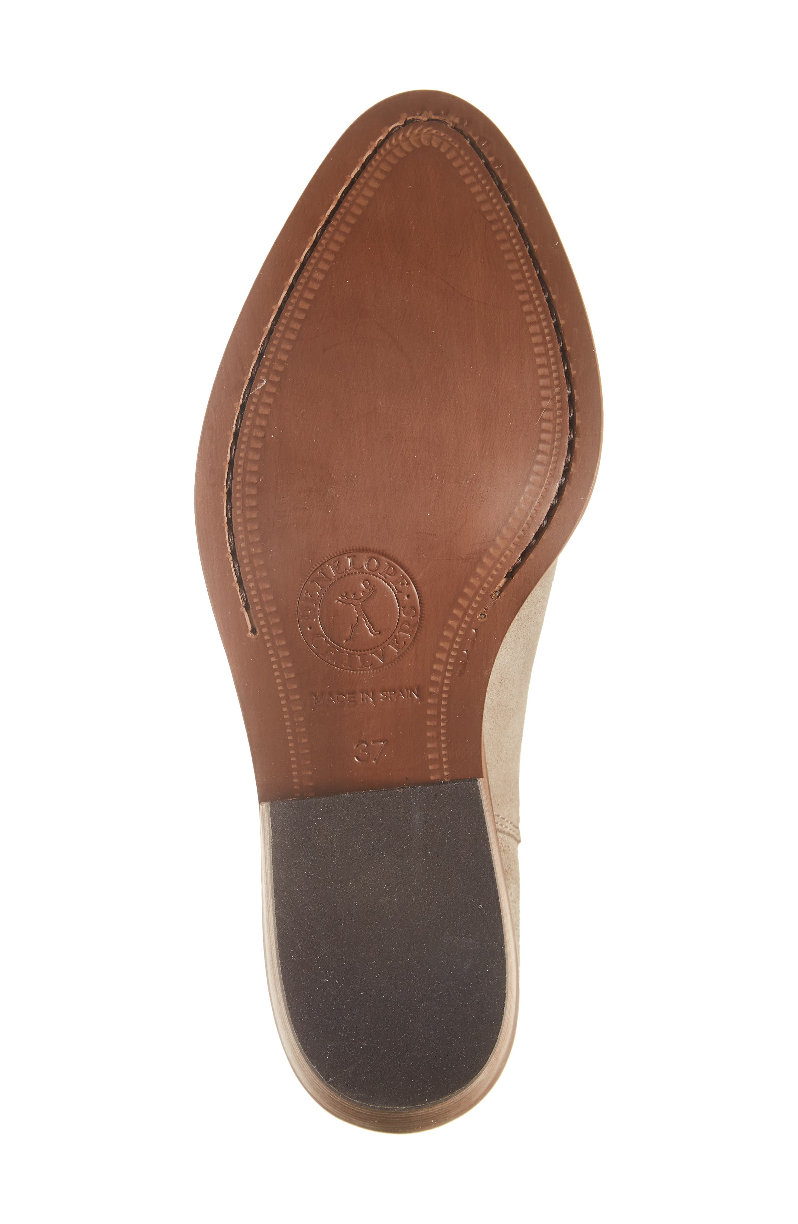 Penelope Chilvers Cali Broderie Western Bootie, Alternate, color, Sand