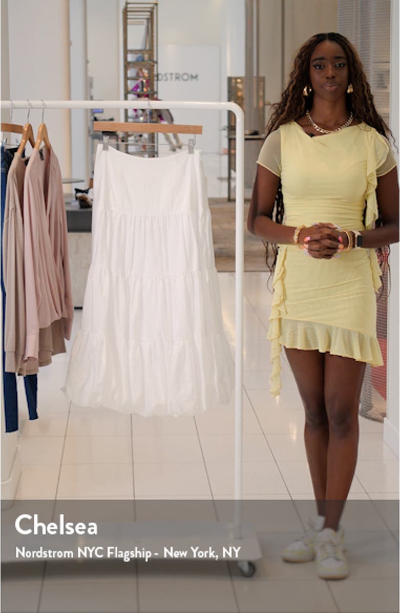 Pyper Tiered Bubble Skirt, sales video thumbnail