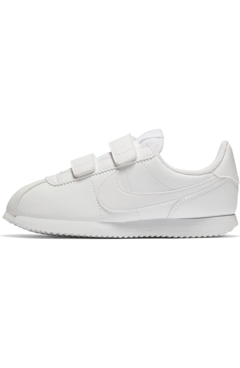 Nike Cortez Basic SL Sneaker, Main, color, White/ White/ White