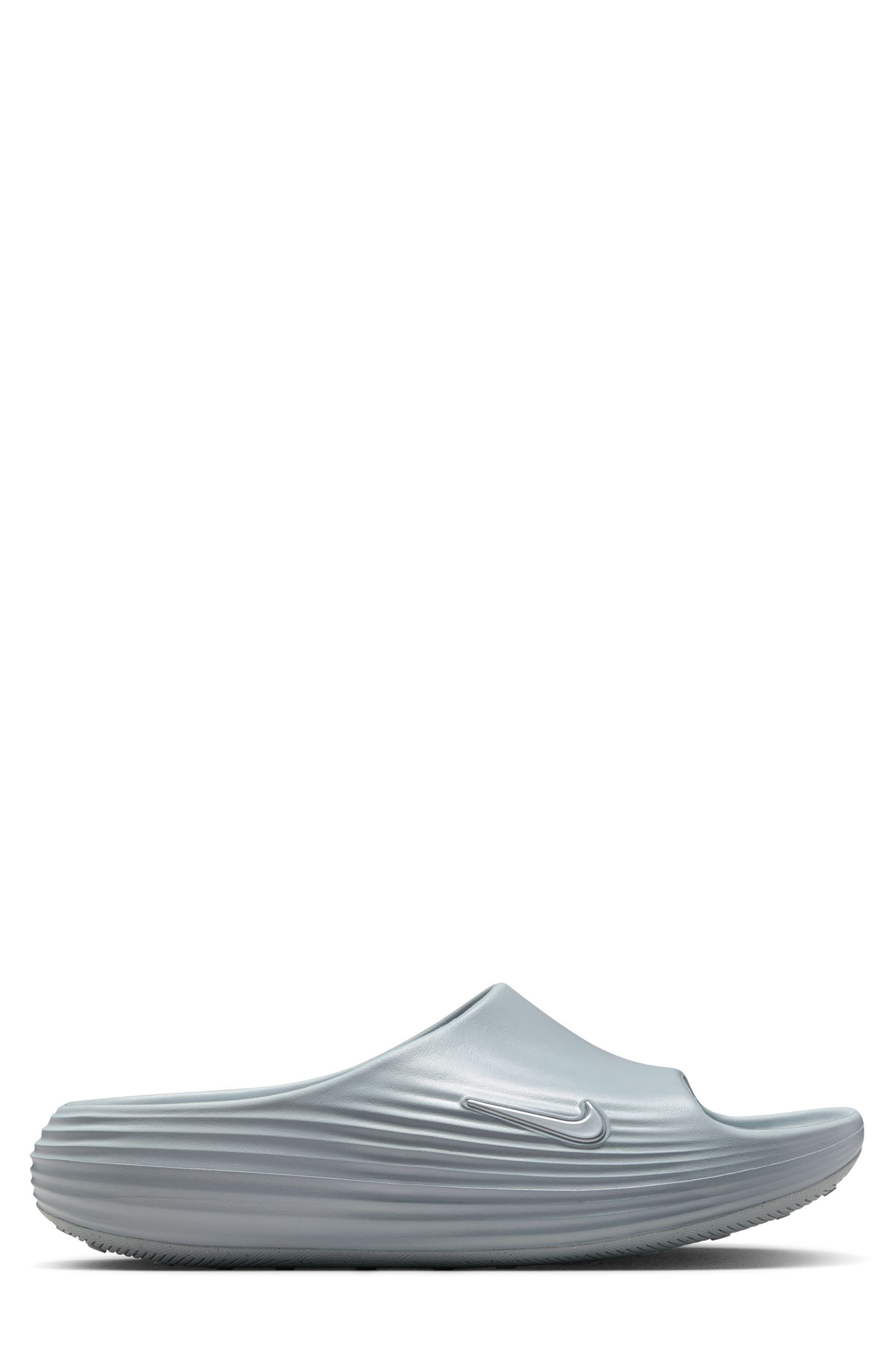 Nike ReactX Rejuven8 Slide, Main, color, Wolf Grey/ Wolf Grey
