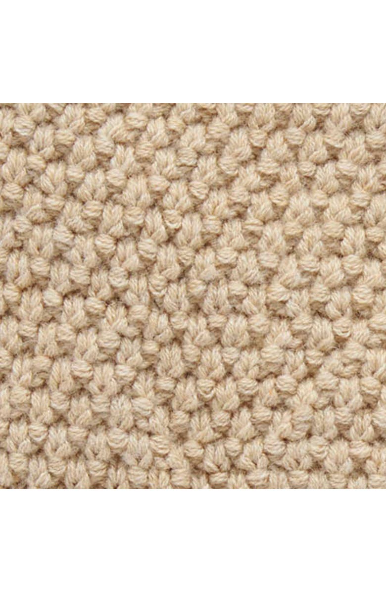 Purebaby Beanie and Mitten Set, Alternate, color, Mushroom Melange