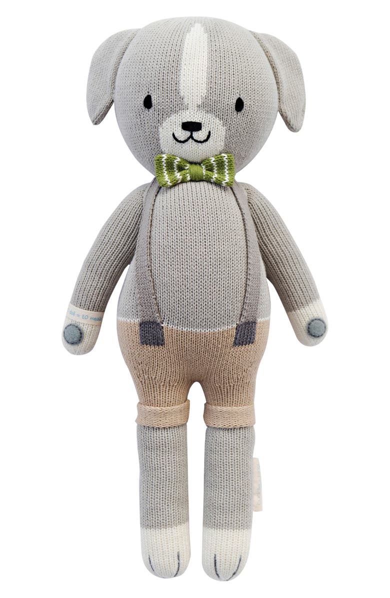 cuddle+kind cuddle + kind Noah the Dog Stuffed Animal, Main, color, Grey