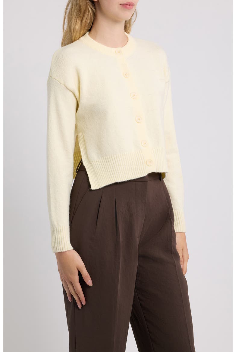 Teide Cardigan, Alternate, color, ECRU