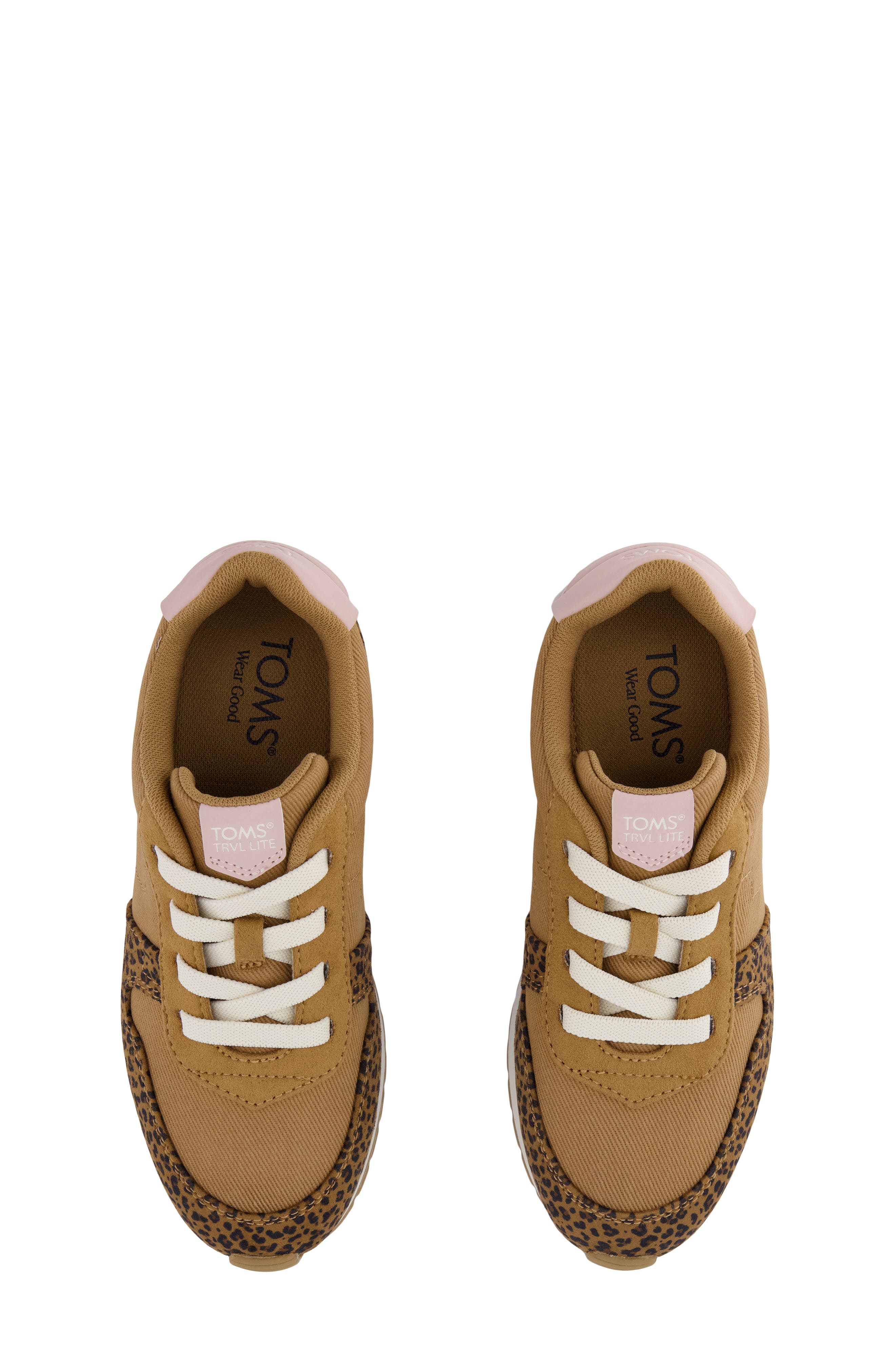 Kids' TRVL Lite Retro Sneaker, Alternate, color, LIGHT BROWN