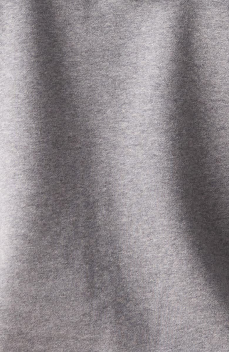 The Normal Brand Fleece Zip Hoodie, Alternate, color, Heather Grey