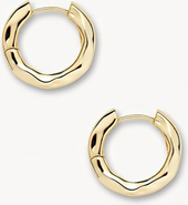 MACHETE Petite Wavy Hoops