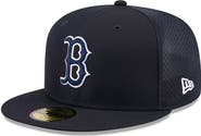 New Era Men's New Era Navy Boston Red Sox 2026 Batting Practice 59FIFTY Fitted Hat