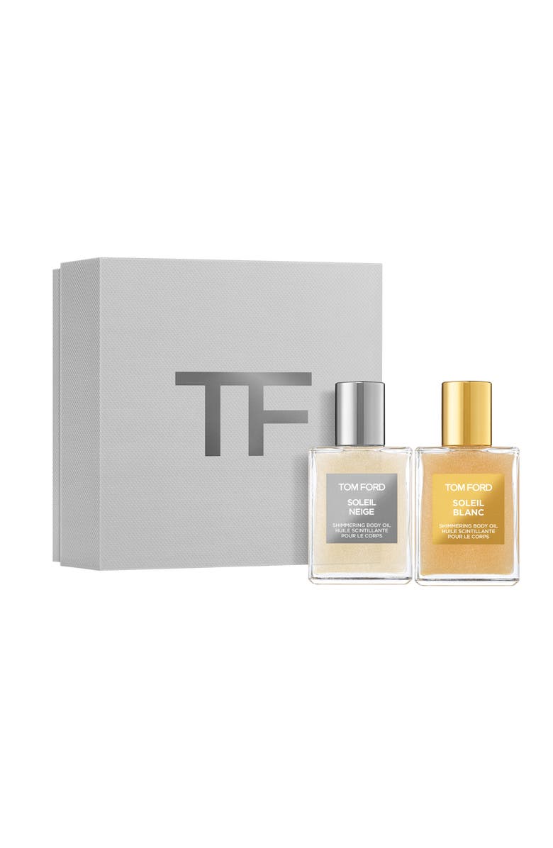 TOM FORD Soleil Shimmering Body Oil Duo Gift Set $80 Value, Main, color, 