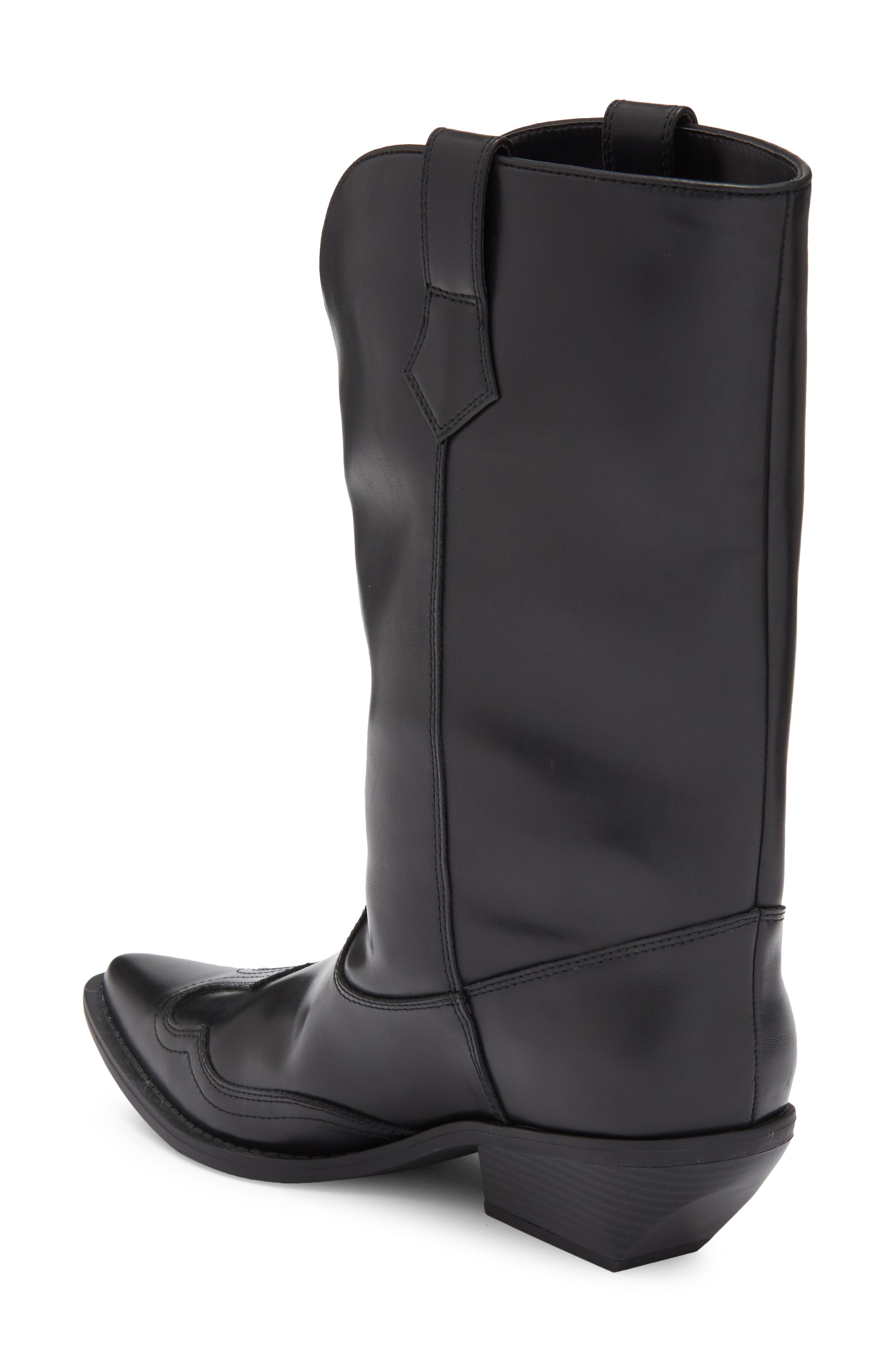 Abound Britta Western Boot, Alternate, color, Black