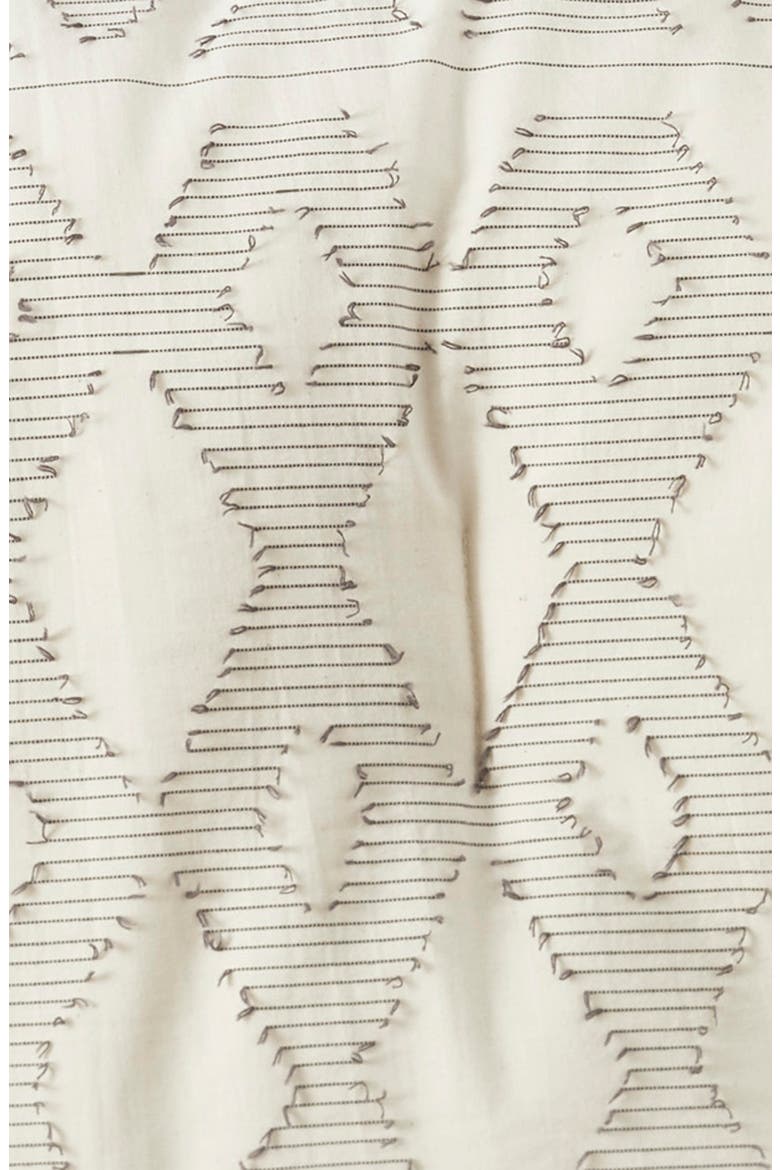 String Jacquard Comforter & Sham Set, Alternate, color, IVORY MULTI