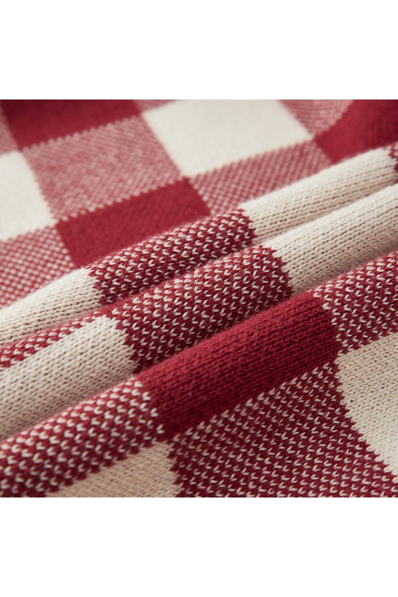 Knit Suspender Pants, Alternate, color, Red Gingham