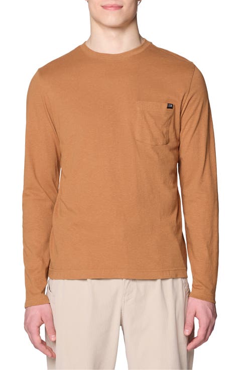 On Edge Organic Cotton & Hemp Long Sleeve T-Shirt