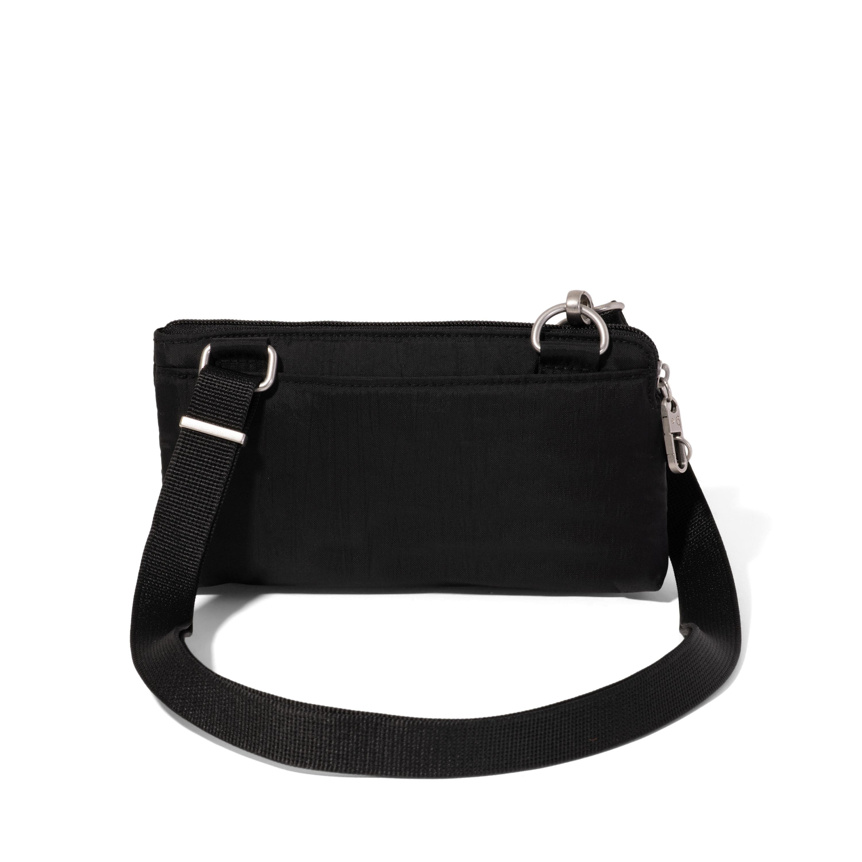 BAGGALLINI Securtex Anti-Theft Mini Wallet Crossbody, Alternate, color, Black