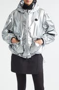 Moncler Ylang Metallic Bomber Jacket