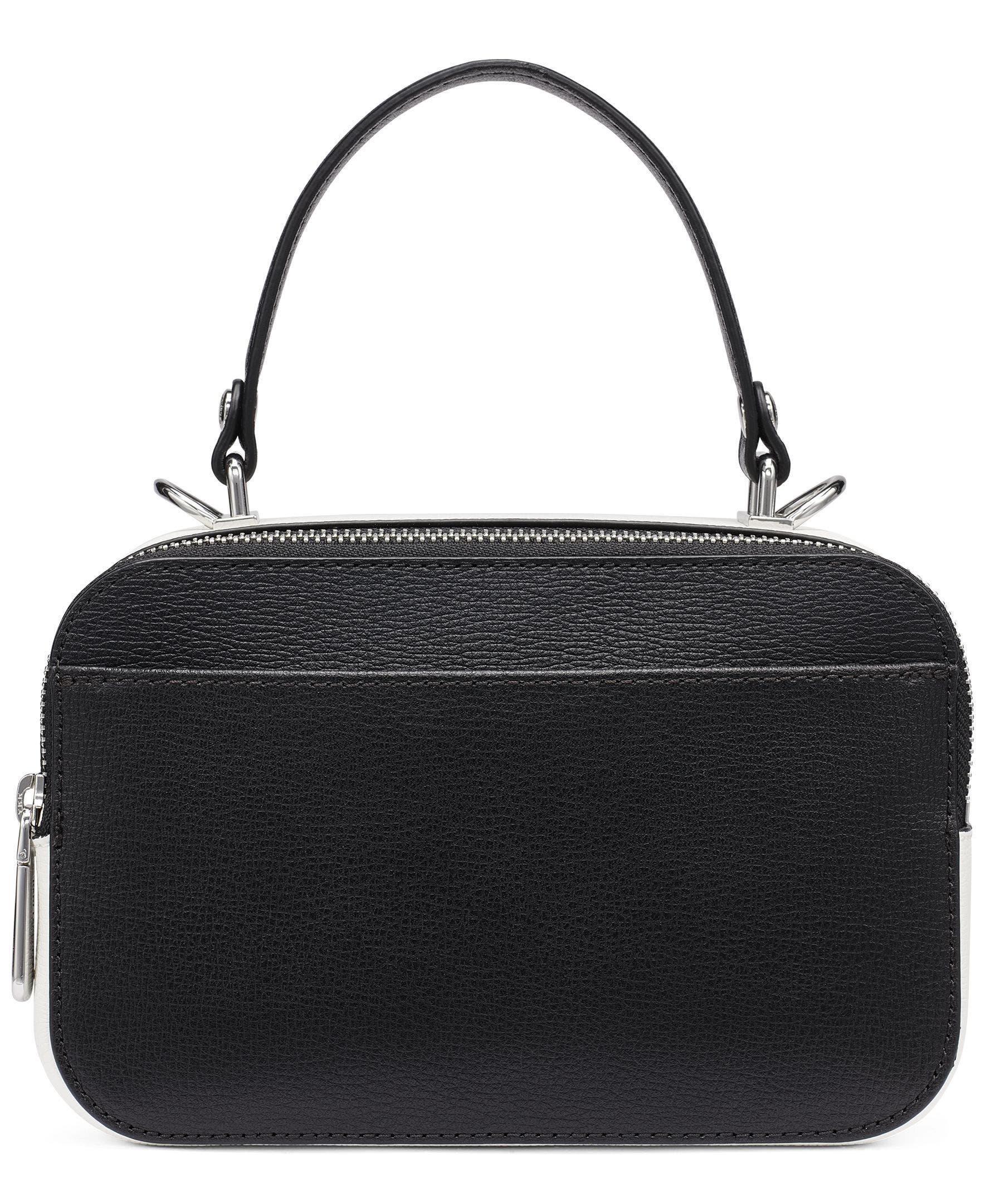 KARL LAGERFELD PARIS Simone Crossbody, Alternate, color, White/Black 1