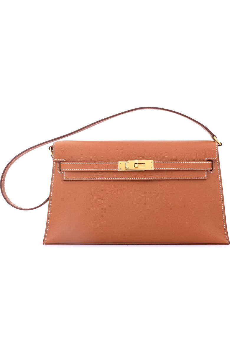 Pre-Owned Hermes Kelly Elan Shoulder Bag Madame, Main, color, Gold