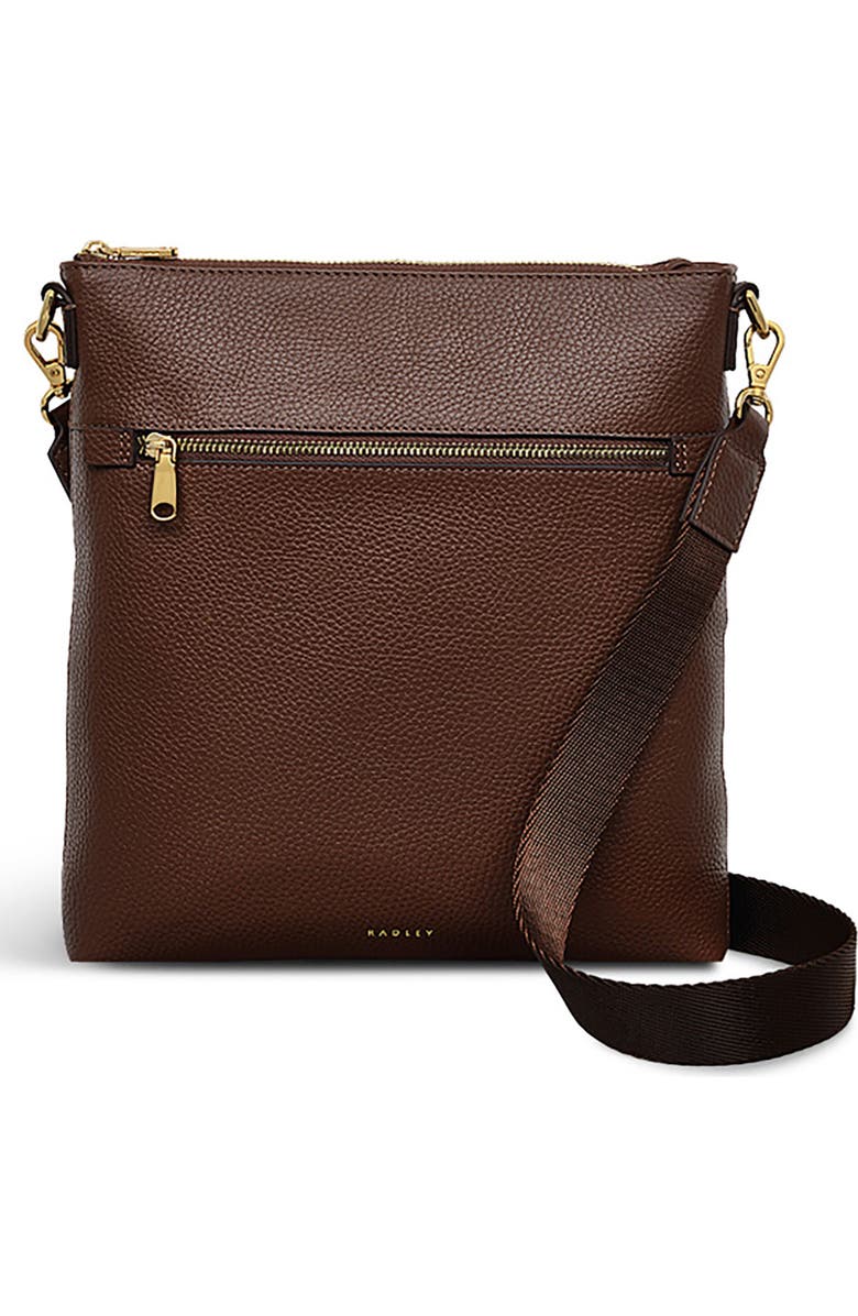 Radley Sunny Dene Crossbody Bag, Main, color, Walnut