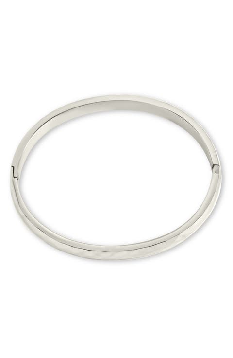Verlyn Hammered Bangle Bracelet