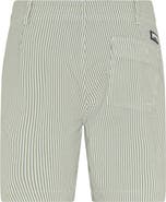 Vilebrequin Men Stretch Cotton Bermuda Shorts Seersuckers Stripes