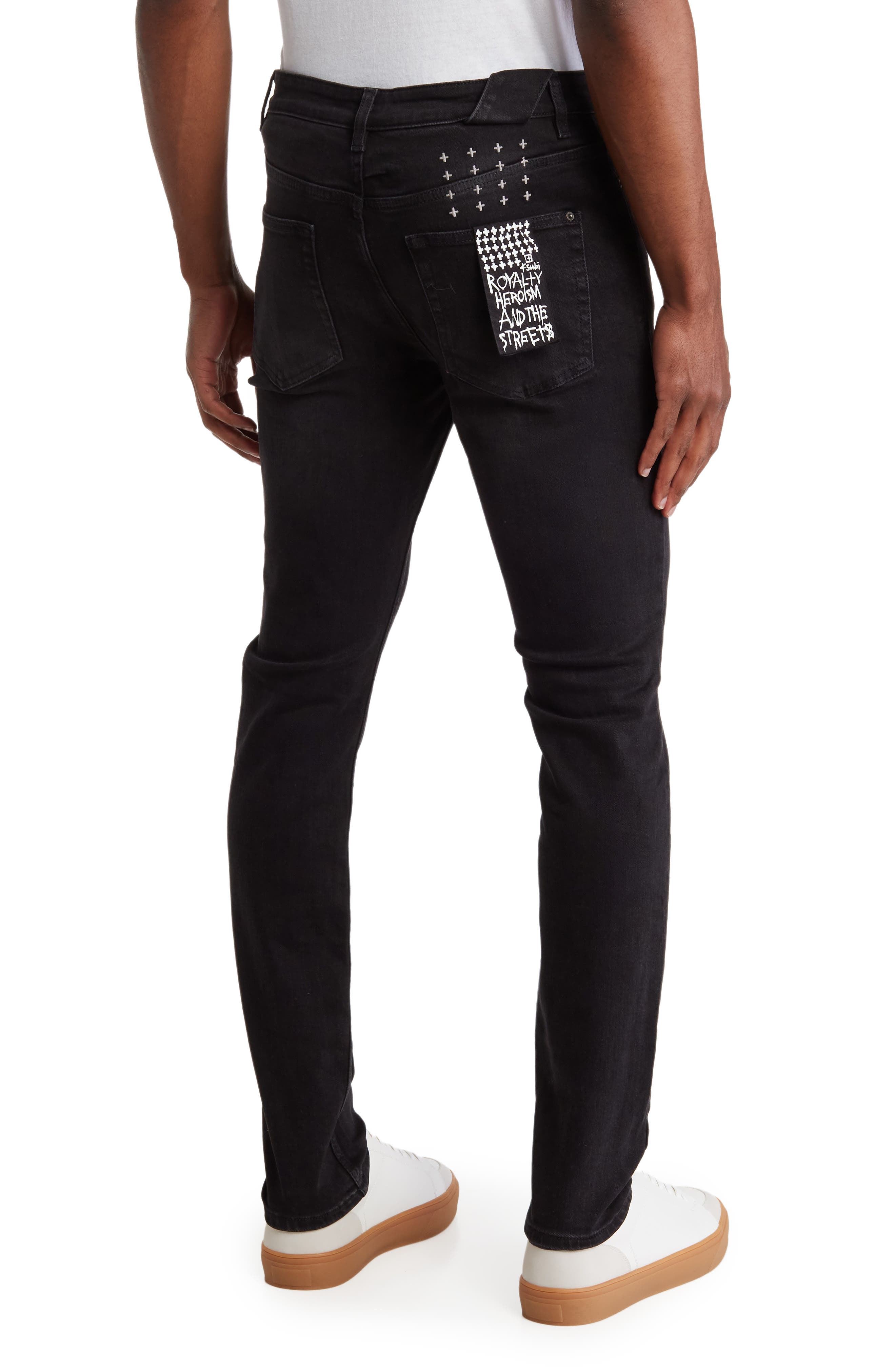Chitch Krow Slim Fit Stretch Denim Jeans - image 2