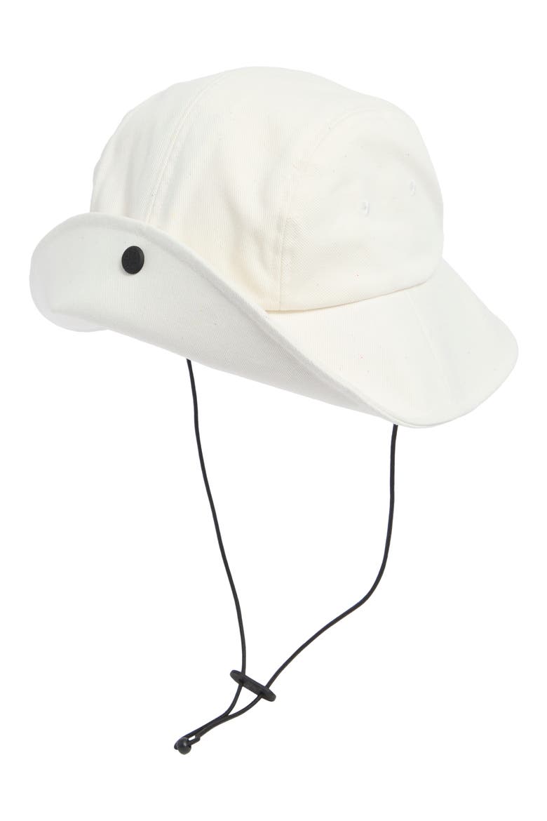 Speckle Sun Hat, Alternate, color, WHITE
