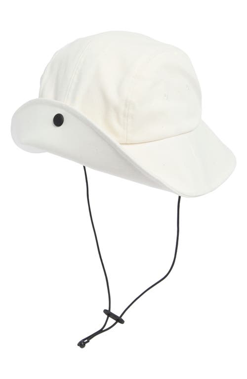 Hunter Speckle Sun Hat In White