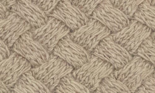 Portolano Minerva Basket Weave Beanie In Neutral