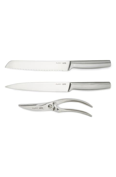 Legacy 3-Piece Stainless Steel Carving Knife Set