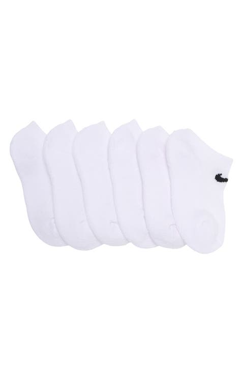 Kids' 6-Pack Mesh Cushion No-Show Active Socks (Big Kid)