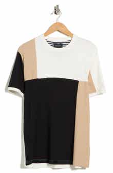 DENIM AND FLOWER Colorblock T-Shirt