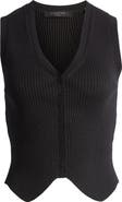 AllSaints Cruz Rib Vest