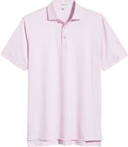 Peter Millar Gingham Check Performance Jersey Polo