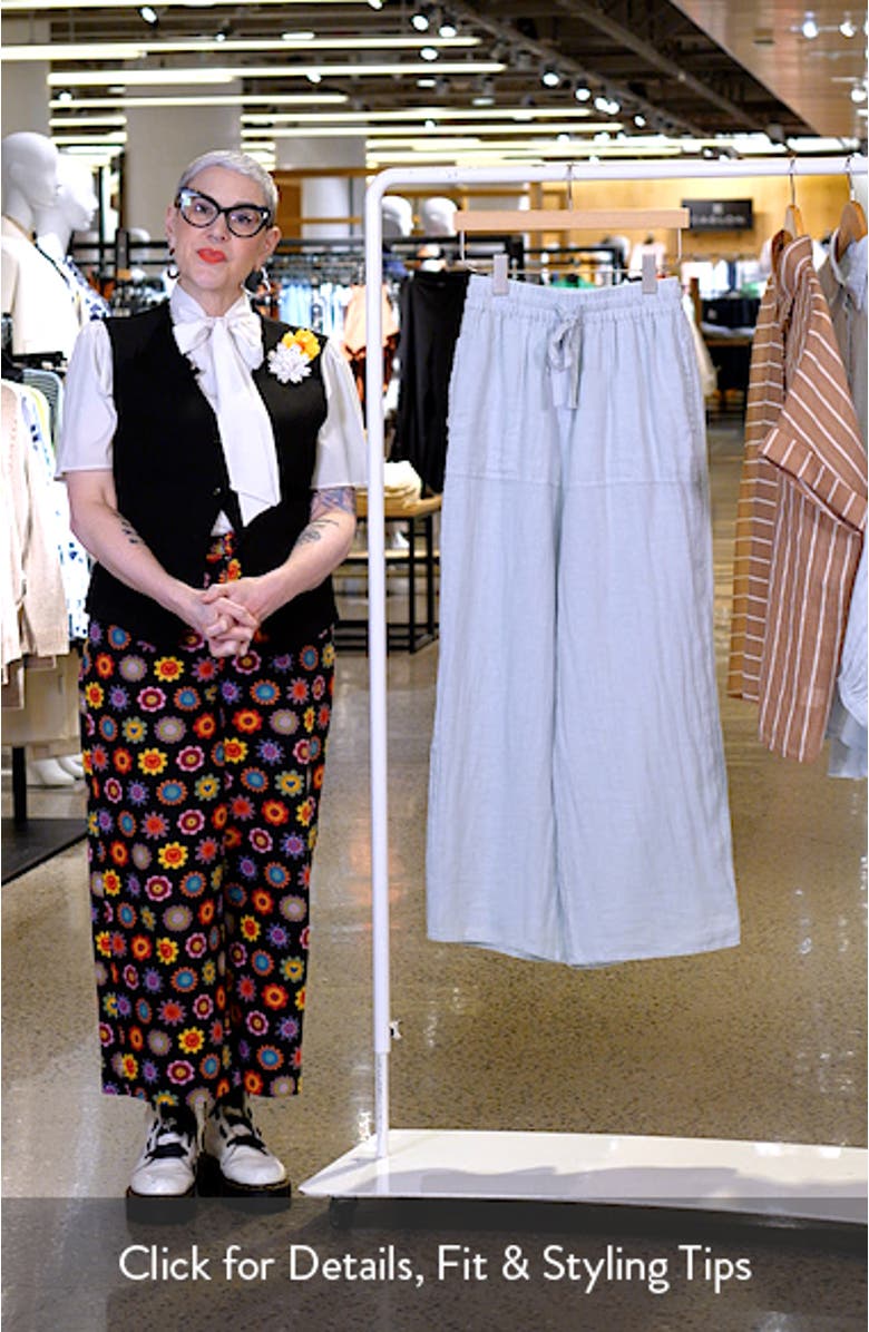 Sunny Days Wide Leg Linen Pants, sales video thumbnail