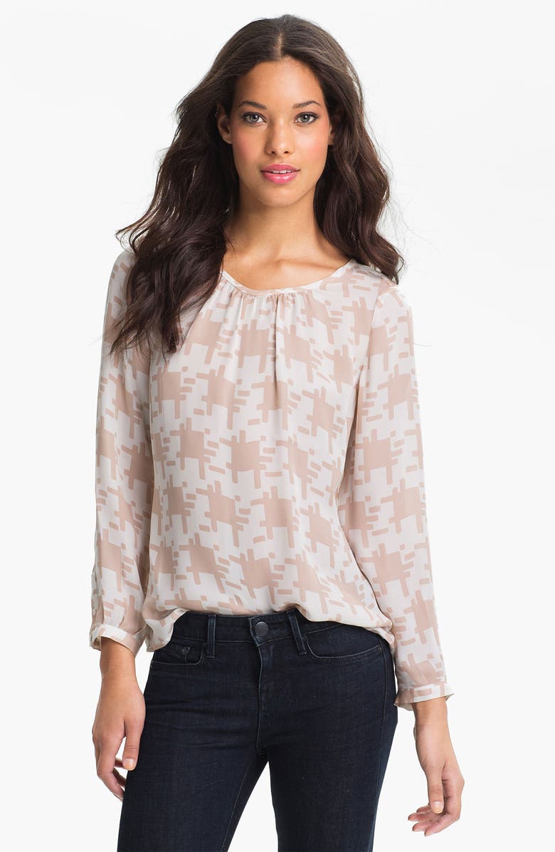 Joie 'Robinson' Print Silk Top, Main, color,