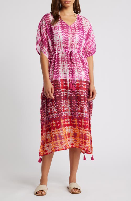 beachlunchlounge Cedna Maxi Cover-Up in Coral Breeze 