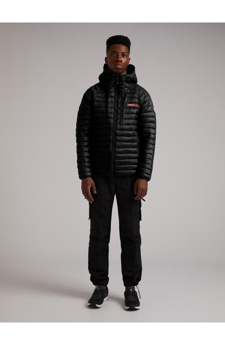 JACK1T Satell1Te Long Sleeve Hooded Jacket, Main, color, Black